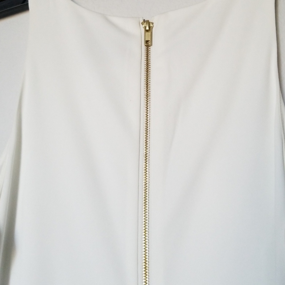Designer White Mini Dress - Picture 4 of 4